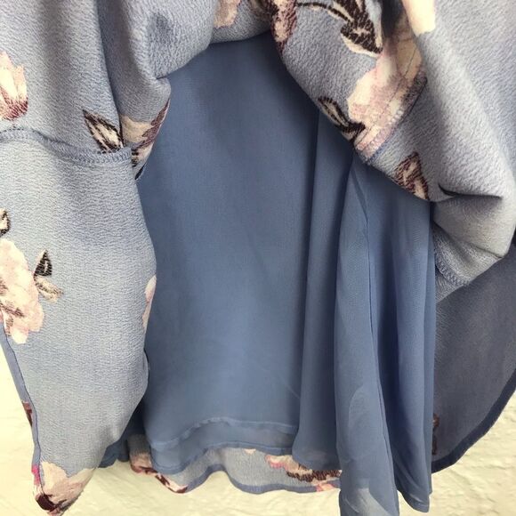 Astr The Label Periwinkle/Pink Floral Kate Dress - Picture 14 of 15